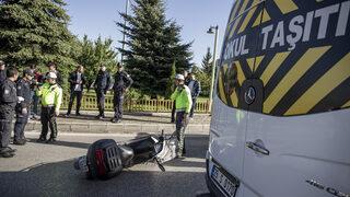 GÜNCELLEME - Erzurum'da motosikletinden düşüp aracın altında kalan sürücü öldü