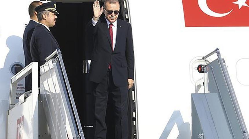 Cumhurbaşkanı Erdoğan, Çekya'ya gitti