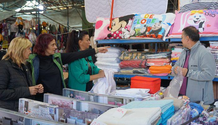 Bulgarlar yine Edirne pazarını alt üst etti! 'Mallar çok güzel, en güzel yerimiz Edirne'