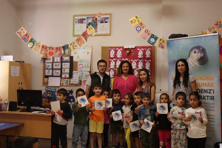 Muğla'da çocuklara Akdeniz fokunun korunması ve önemi anlatıldı G2