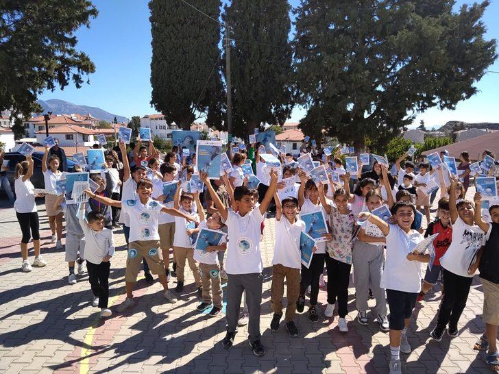 Muğla'da çocuklara Akdeniz fokunun korunması ve önemi anlatıldı G3