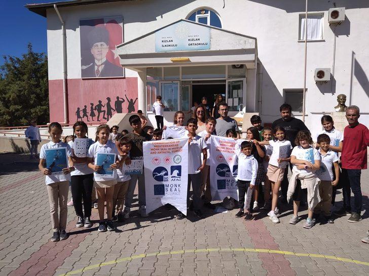 Muğla'da çocuklara Akdeniz fokunun korunması ve önemi anlatıldı G4