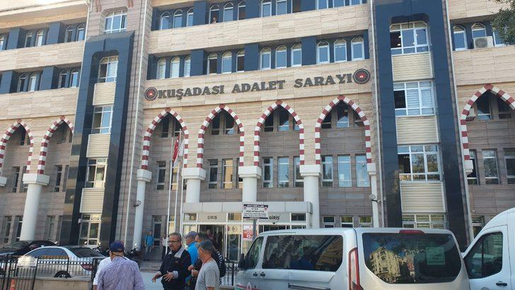 Kuşadası Belediyesindeki soruşturmaya ilişkin gözaltına alınan 8 şüpheli adliyede G4