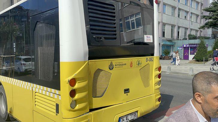 Gaziosmanpaşa'da 2 otobüsün arasına sıkışan İETT şoförü yaralandı G2