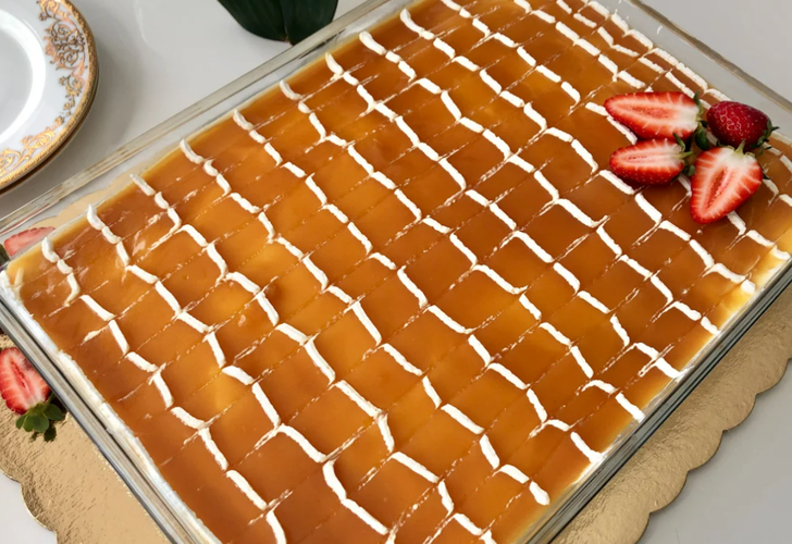 En lezzetli şerbetli tatlı: Karamelli trileçe tarifi! Trileçe nasıl yapılır?