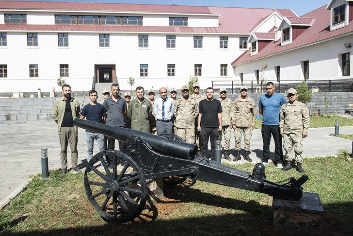 Tunceli'de müzeye bağışlanan 124 yıllık sahra topu koruma altına alındı G1