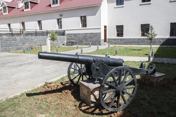 Tunceli'de müzeye bağışlanan 124 yıllık sahra topu koruma altına alındı G3