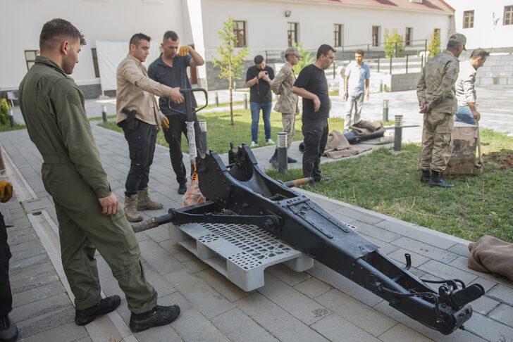 Tunceli'de müzeye bağışlanan 124 yıllık sahra topu koruma altına alındı G4