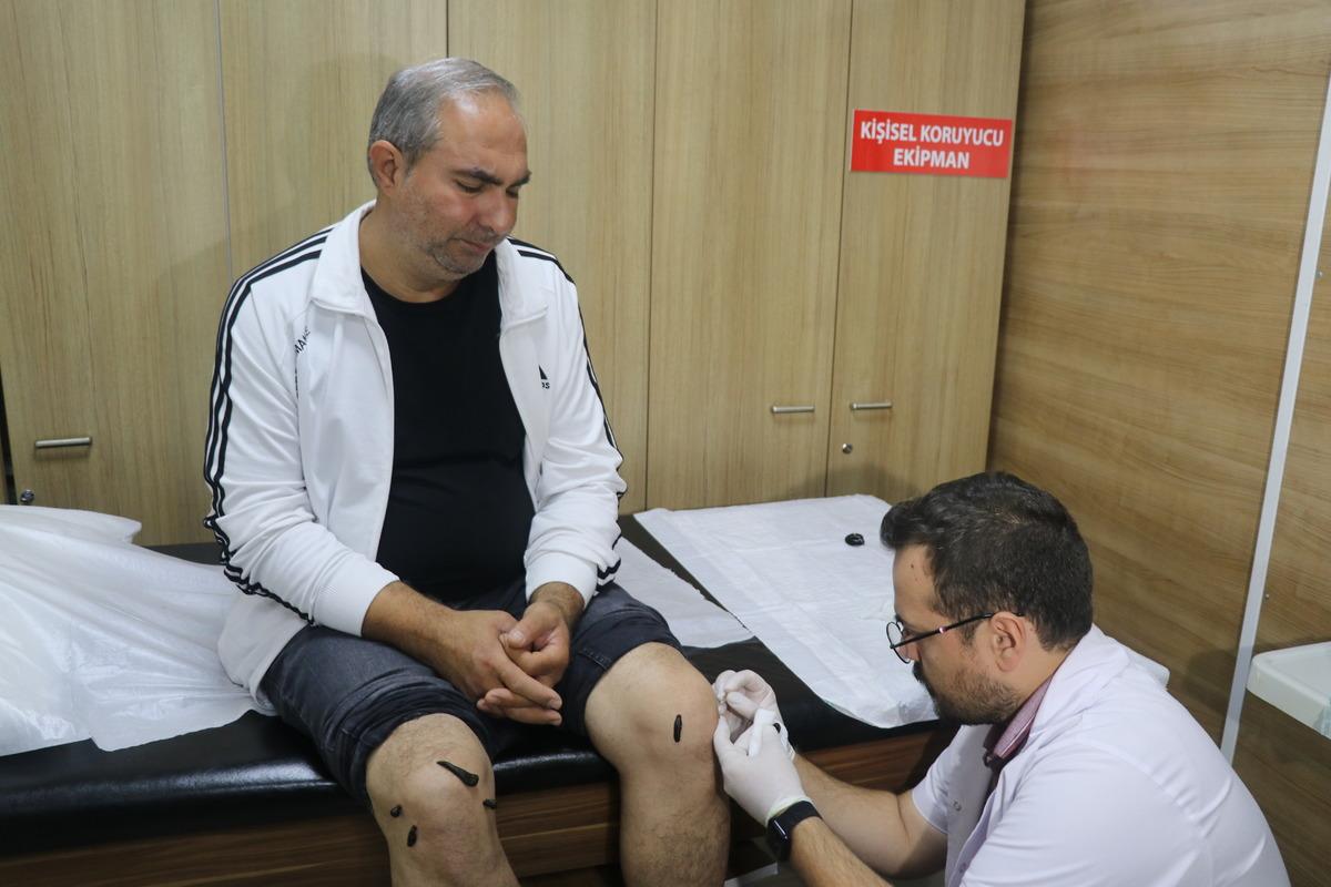 Erzincan'da uygulanan ozon, hacamat ve s&uuml;l&uuml;k tedavisi hastalara şifa oluyor