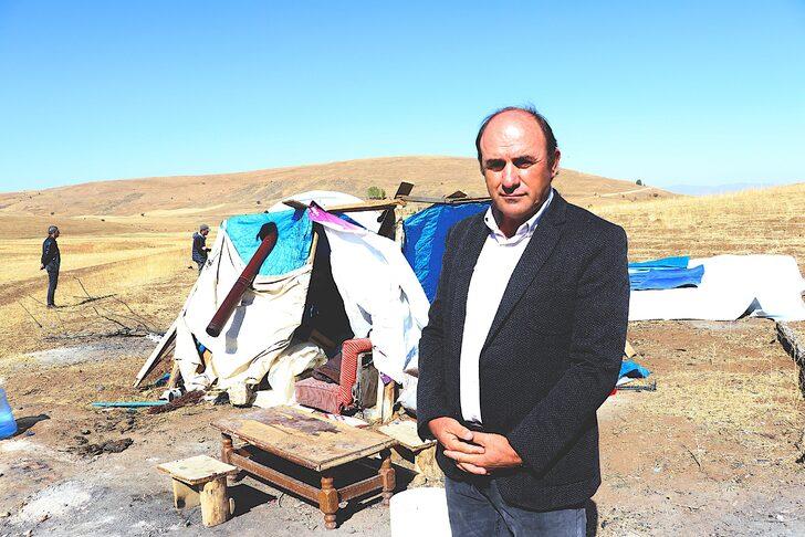 Bayburt'ta fırtınada çadırı kullanılamaz hale gelen besicilere vali yardım etti G5