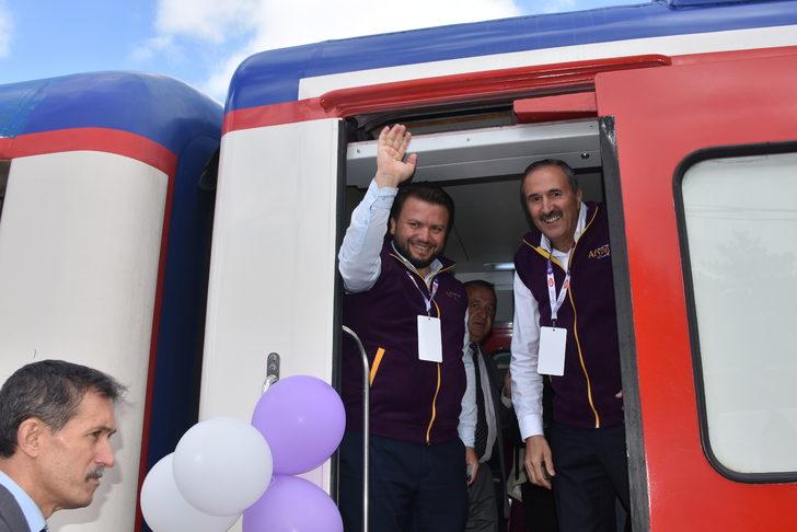 Gastronomi treni ilk seferine Afyonkarahisar'da başladı G3