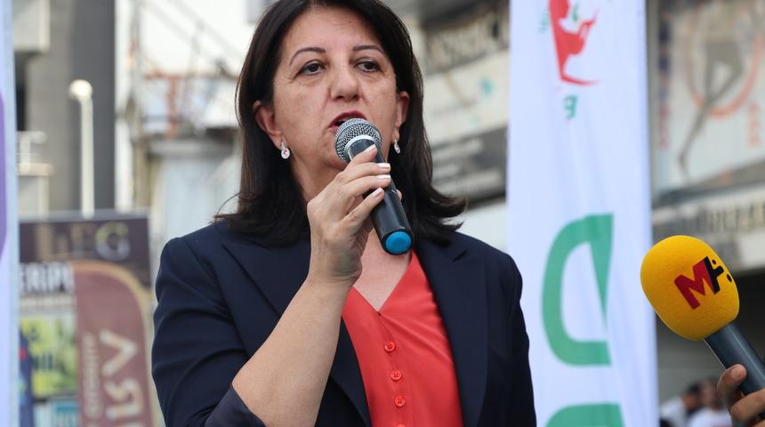 HDP Eş Genel Başkanı Buldan, Batman'da "Halk Buluşması"na katıldı