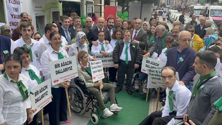 Yalova'da "yeşil yol" ile serebral palsi farkındalık etkinliği düzenlendi G4