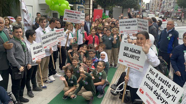 Yalova'da "yeşil yol" ile serebral palsi farkındalık etkinliği düzenlendi G5