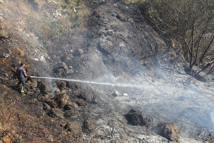 Antalya'da makilik alanda çıkan yangın söndürüldü G2