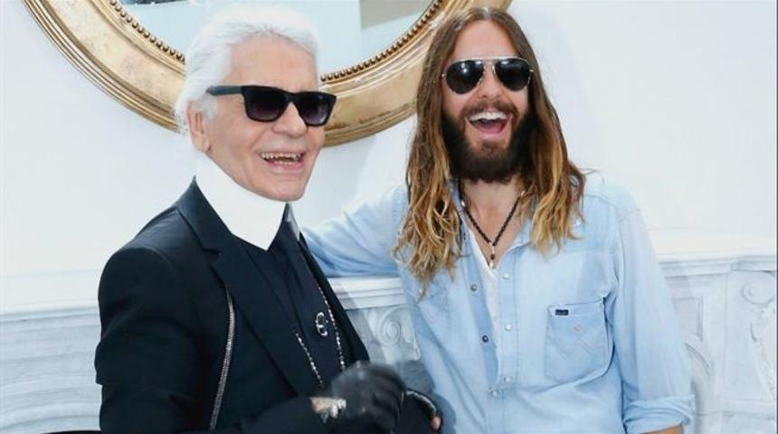 Efsanevi moda ikonunu canlandıracak! Jared Leto Karl Lagerfeld için hazırlıklarını tamamladı