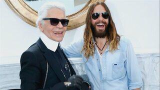 Efsanevi moda ikonunu canlandıracak! Jared Leto Karl Lagerfeld için hazırlıklarını tamamladı