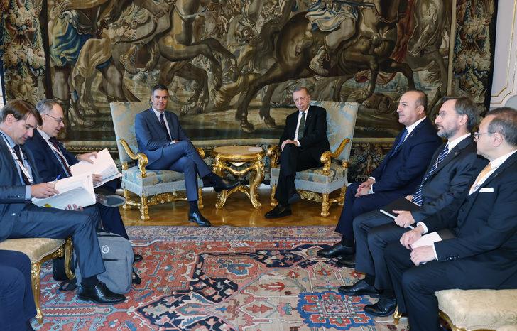 Cumhurbaşkanı Erdoğan, Prag'da İspanya Başbakanı Sanchez'i kabul etti G3
