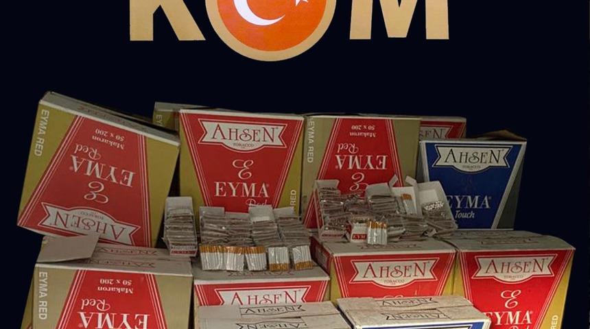 Kocaeli'de 434 bin 340 makaron ele geçirildi