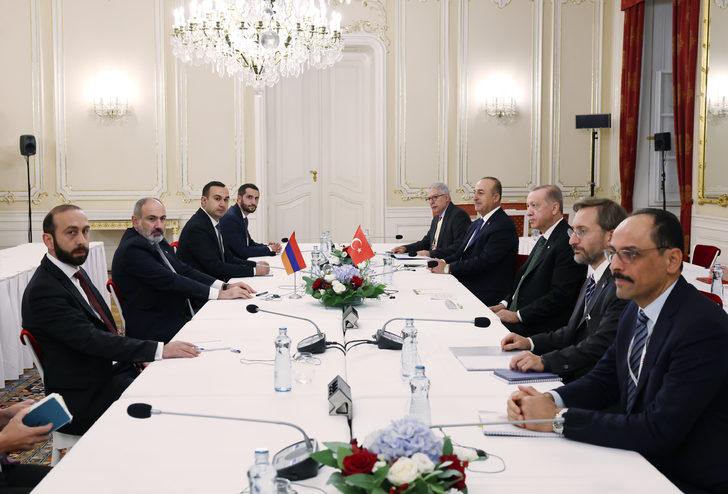 Cumhurbaşkanı Erdoğan, Ermenistan Başbakanı Paşinyan'ı kabul etti G2