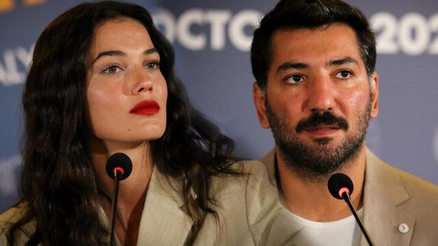 Karanlık Gece filminin oyuncular Altın Portakal'da buluştu! Pınar Deniz: Filmde 3 yıl önceki kendimi izledim