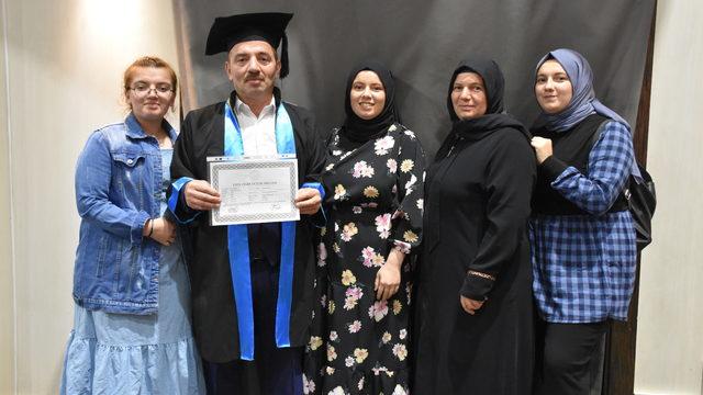 Trabzon'da 108 kişi törenle usta öğretici belgesi aldı