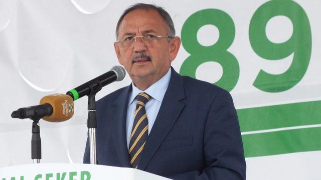 AK Partili Özhaseki, Turhal Şeker Fabrikası'nın pancar alım kampanyasında konuştu: