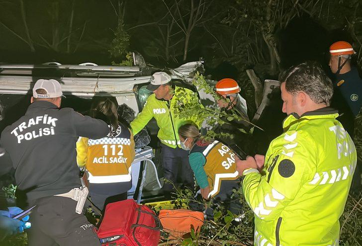 Bolu'da uçuruma devrilen araçtaki 6 kişi yaralandı G1