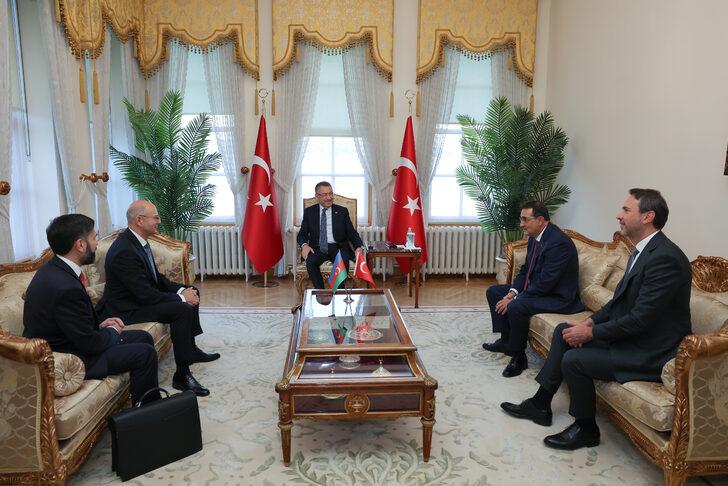 Cumhurbaşkanı Yardımcısı Oktay, Azerbaycan Enerji Bakanı Şahbazov ve SOCAR Başkanı Najaf'ı kabul etti G4