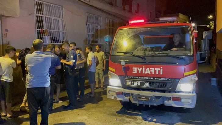 Adana'da binanın merdivenlerini ateşe veren kişi gözaltına alındı G4