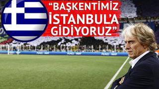 Fenerbahçe taraftarından Yunan medyasına tokat! ''Başkentimiz İstanbul'a gidiyoruz...'' demişlerdi!