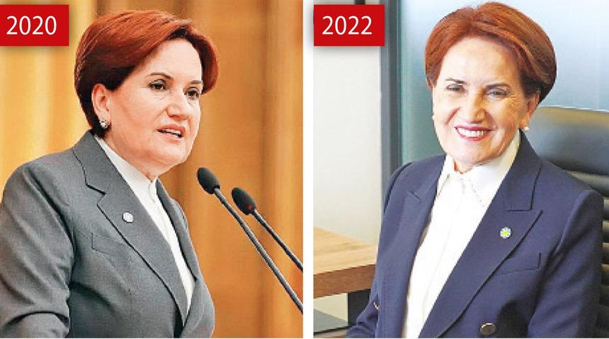 Akşener’in 2 yıl içindeki müthiş değişimi fotoğraflara da yansıdı! Bunu ilk kez açıkladı… 