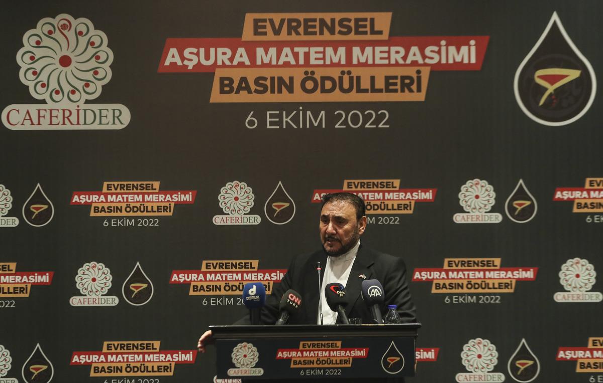 CAFERİDER Evrensel Aşura Matem Merasimi Basın &Ouml;d&uuml;lleri sahiplerini buldu