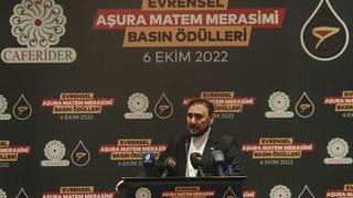 CAFERİDER Evrensel Aşura Matem Merasimi Basın Ödülleri sahiplerini buldu