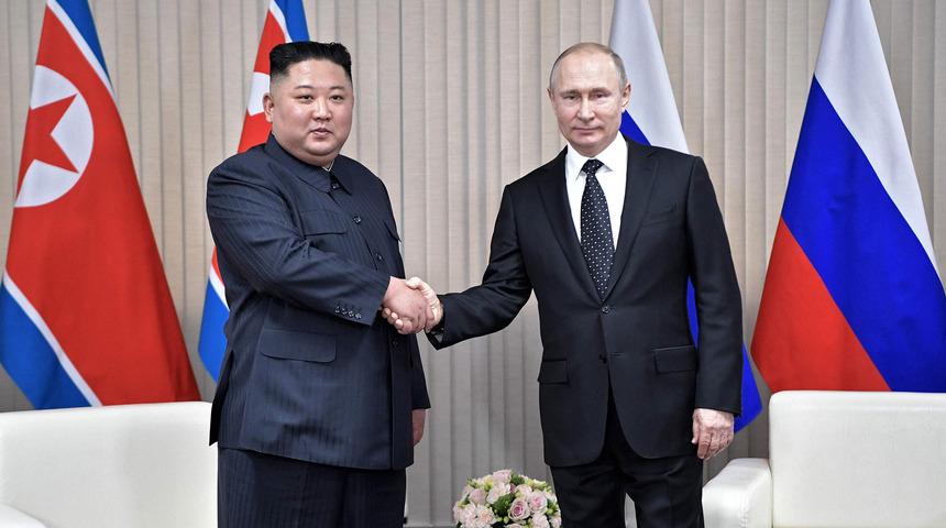 Kim Jong-Un'dan Putin’e doğum günü mesajı! 'Seçkin liderliğiniz ve güçlü iradeniz...'