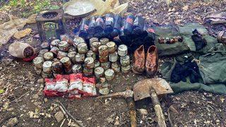 Tunceli'de teröristlerin kullandığı 4 sığınak imha edildi