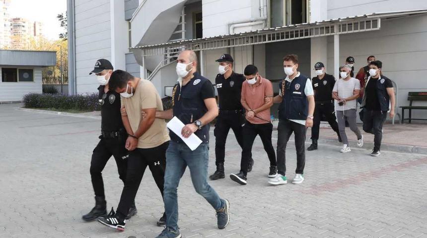 Mersin merkezli yasa dışı bahis operasyonunda 5 zanlı tutuklandı