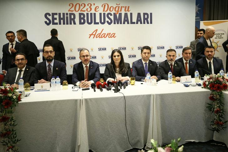 AK Parti'li Sarıeroğlu, Adana'da "2023'e Doğru Şehir Buluşmaları" programında konuştu: G1