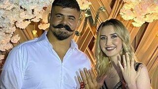 Kırkpınar başpehlivanı Cengizhan Şimşek nişanlandı