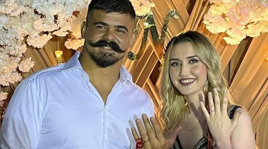 Kırkpınar başpehlivanı Cengizhan Şimşek nişanlandı