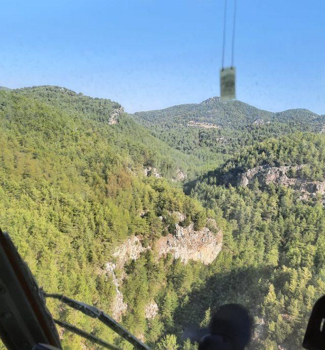 Muğla'da çıkan orman yangını söndürüldü