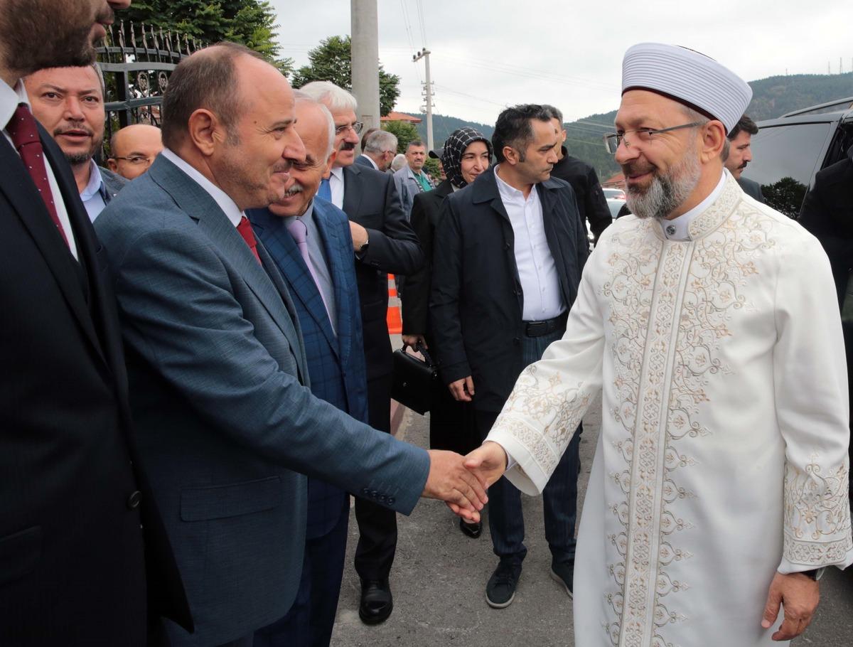 Diyanet İşleri Başkanı Erbaş Bolu'da Kur'an Kursu a&ccedil;ılışına katıldı: