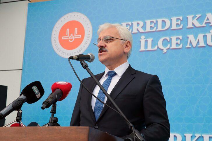 Diyanet İşleri Başkanı Erbaş Bolu'da Kur'an Kursu açılışına katıldı: G2