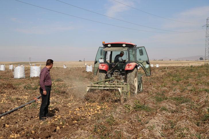 Niğde'de kışlık patates hasadı başladı G4