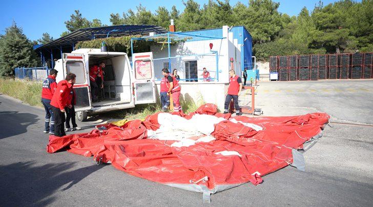 Çanakkale'de 13 kurumdan personelin katılımıyla KBRN tatbikatı yapıldı G2