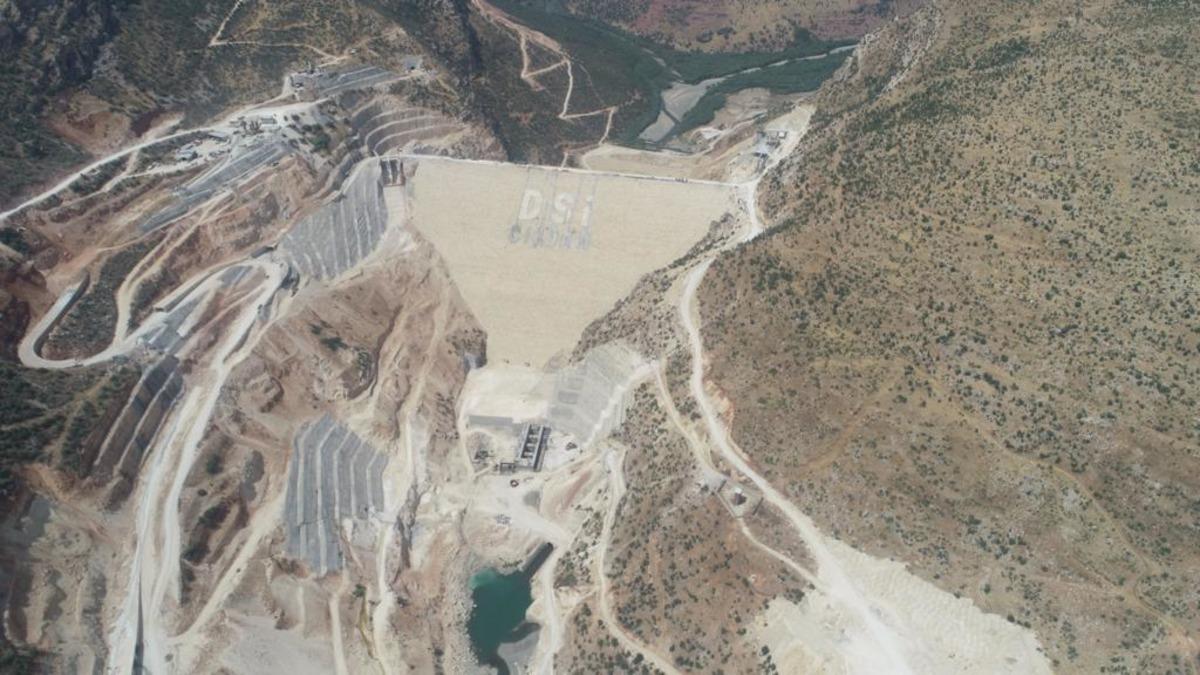 Diyarbakır'da Silvan Barajı'nda fiziki ger&ccedil;ekleşme y&uuml;zde 84'e ulaştı