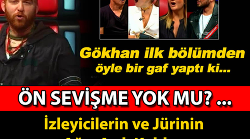 G&ouml;khan'dan Flaş S&ouml;zler &Ouml;n Sevişme Yokmu