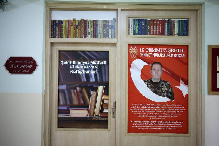 Muş'ta polisler şehit emniyet müdürü adına kütüphane kurdu G1