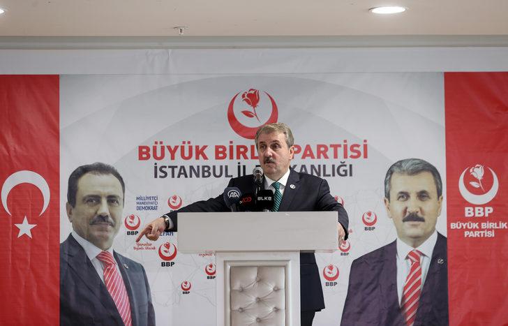 BBP Genel Başkanı Destici, İstanbul İl İstişare Toplantısı'nda konuştu: G3