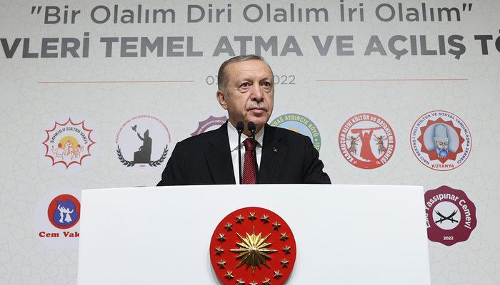  Cumhurbaşkanı Erdoğan açıkladı! Kültür ve Cemevi Başkanlığı kurulacak